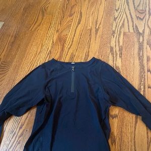 Black Lululemon long sleeve top size 4